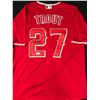 Image 1 : MIKE TROUT SIGNED LOS ANGELES ANGELS BASEBALL JERSEY - ACE COA