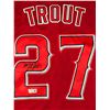 Image 2 : MIKE TROUT SIGNED LOS ANGELES ANGELS BASEBALL JERSEY - ACE COA