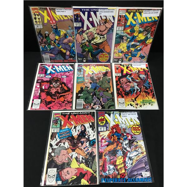 LOT OF 8 X-MEN COMICS (MARVEL COMICS)