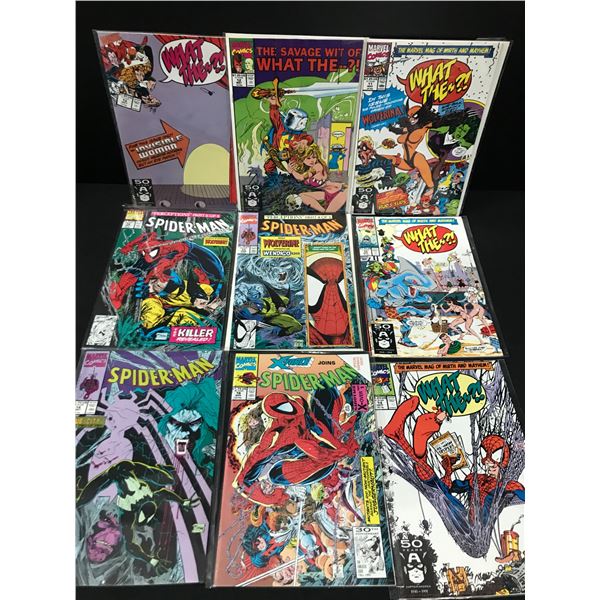 LOT OF 9 COMICS VARIOUS TITLES