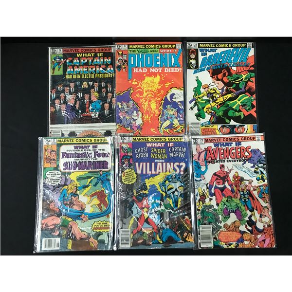 LOT OF 6 COMICS VARIOUS TITLES