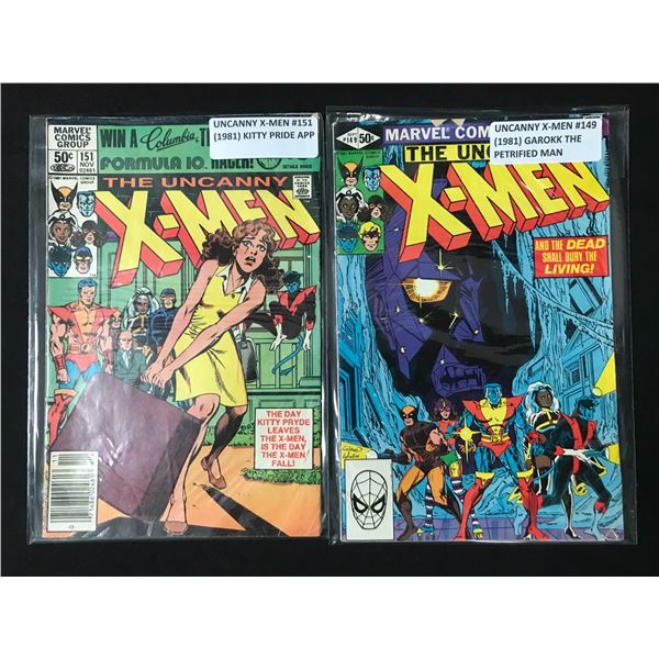 LOT OF 2 X-MEN COMICS (MARVEL COMICS)
