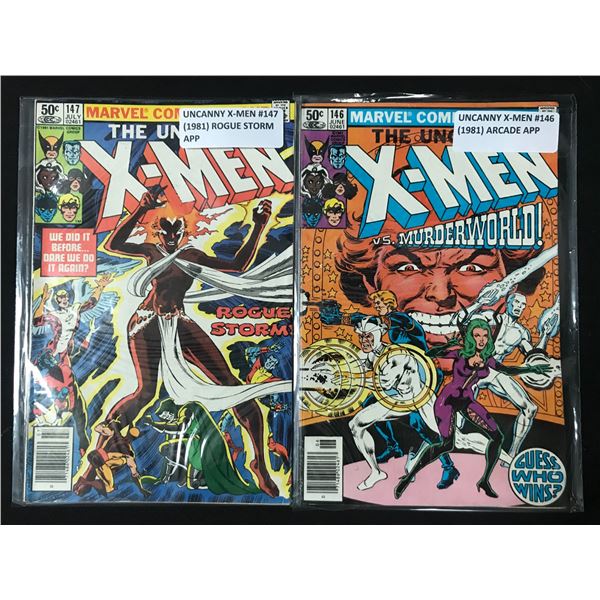 LOT OF 2 X-MEN COMICS (MARVEL COMICS)