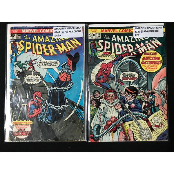 LOT OF 2 SPIDERMAN COMICS (MARVEL COMICS)