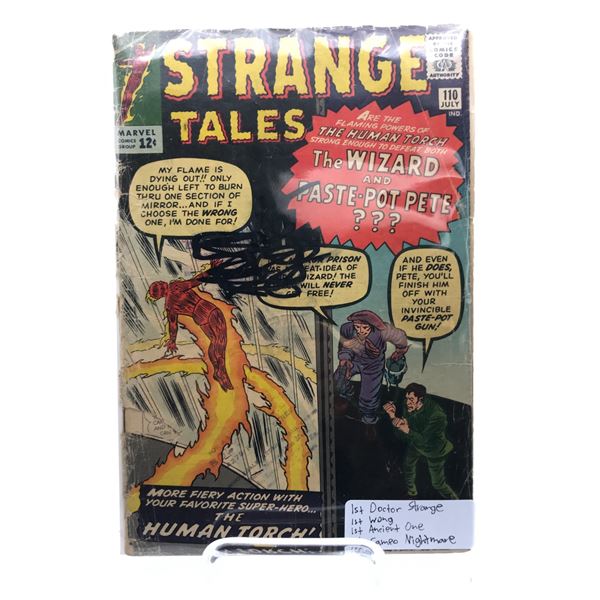 BIG KEY MARVEL COMICS NO.110 STRANGE TALES (1ST APPEARANCE DR. STRANGE)