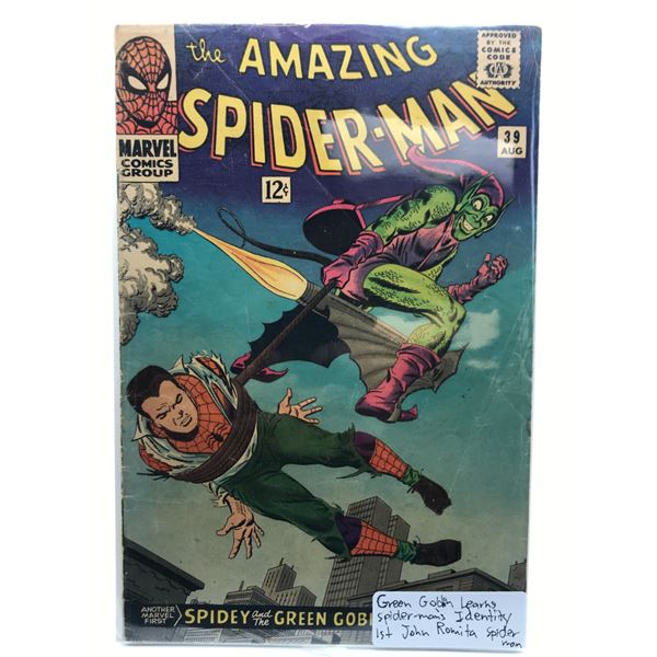MARVEL COMICS THE AMAZING SPIDER-MAN NO.39