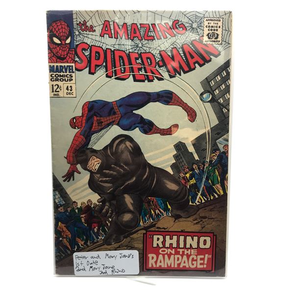 MARVEL COMICS THE AMAZING SPIDER-MAN NO.43
