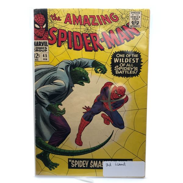 MARVEL COMICS THE AMAZING SPIDER-MAN NO.45