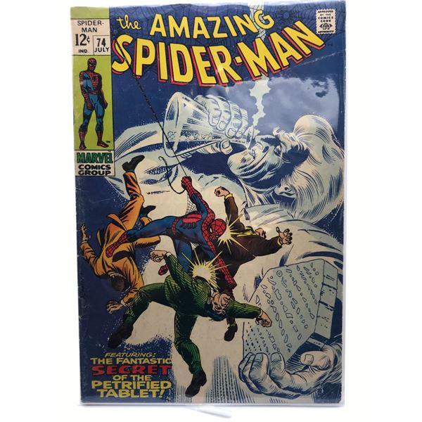 MARVEL COMICS THE AMAZING SPIDER-MAN NO.74