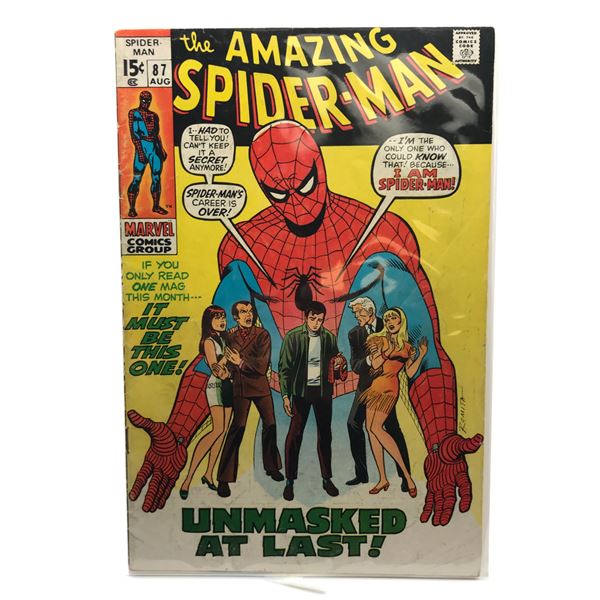 MARVEL COMICS THE AMAZING SPIDER-MAN NO.87