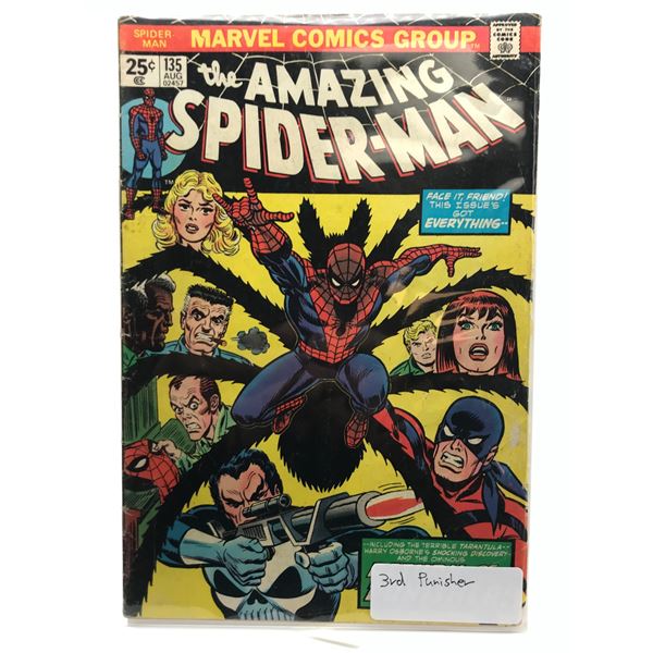 MARVEL COMICS THE AMAZING SPIDER-MAN NO.135