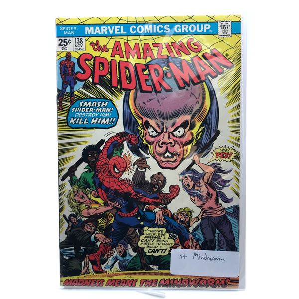 MARVEL COMICS THE AMAZING SPIDER-MAN NO.138