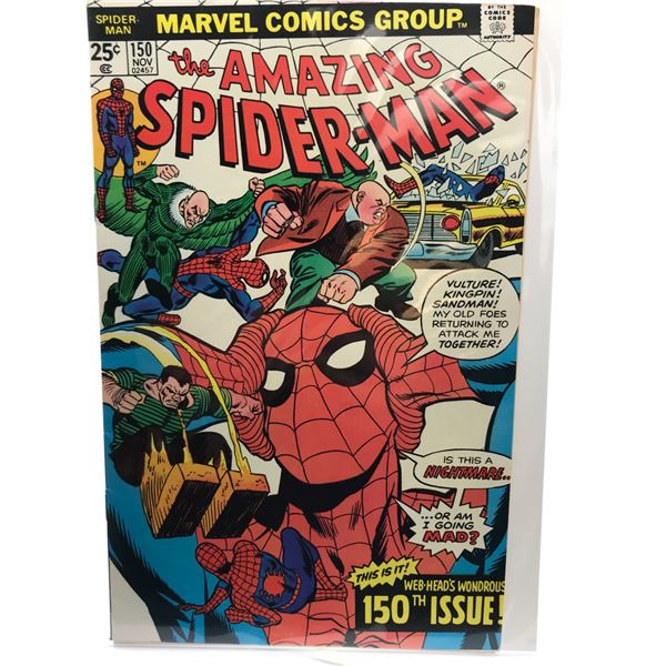 MARVEL COMICS THE AMAZING SPIDER-MAN NO.150