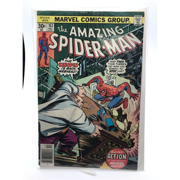 MARVEL COMICS THE AMAZING SPIDER-MAN NO.163