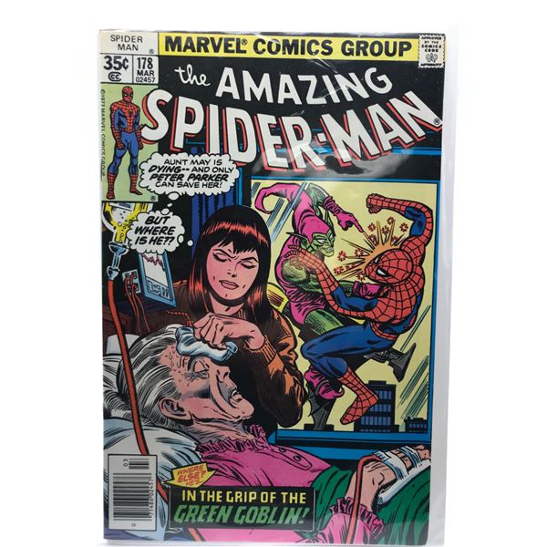 MARVEL COMICS THE AMAZING SPIDER-MAN NO.178