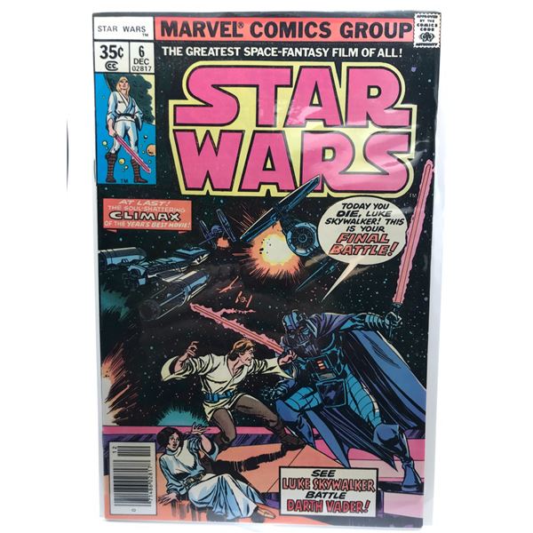 MARVEL COMICS STAR WARS NO.6