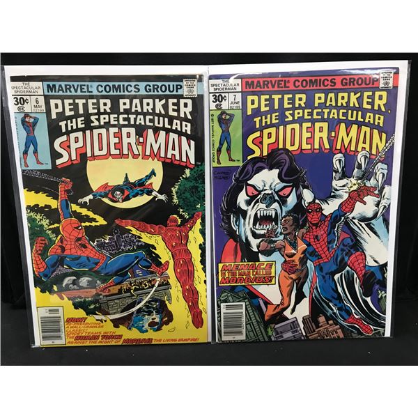 MARVEL COMICS PETER PARKER AND THE SPECTACULAR SPIDER-MAN NO.6 AND 7