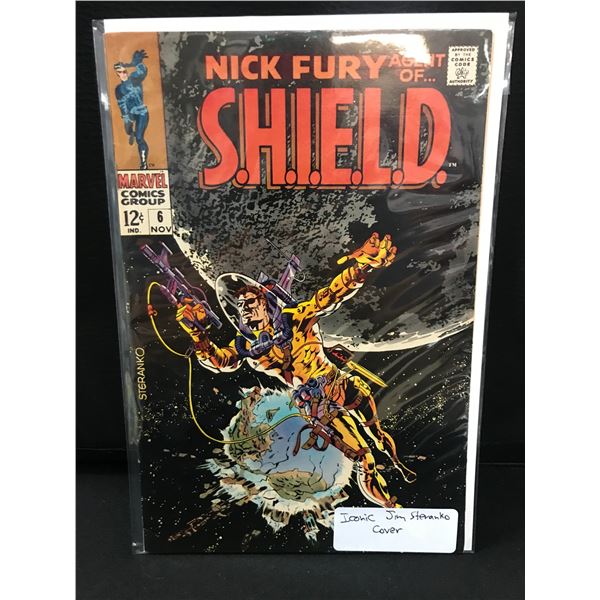 MARVEL COMICS NO.6 NICK FURY AGENT OF S.H.I.E.L.D.
