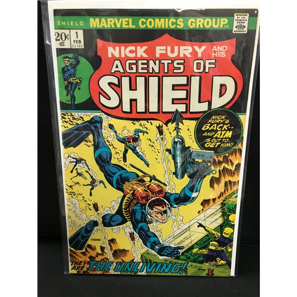 MARVEL COMICS NO.1 NICK FURY AGENT OF S.H.I.E.L.D.