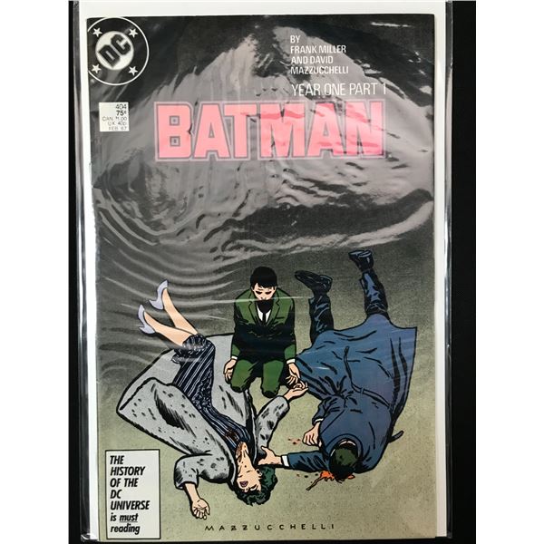 DC COMICS NO.404 BATMAN