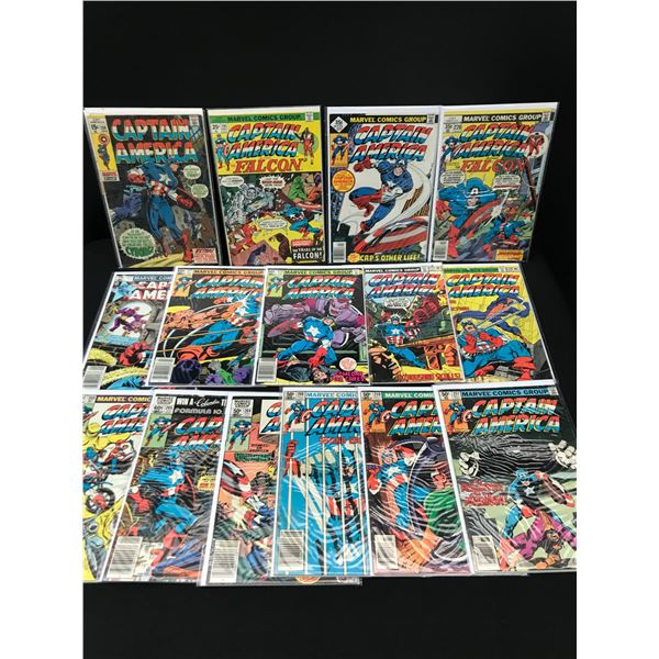 LOT OF 15 CAPTAIN AMERICA COMICS (MARVEL COMICS)