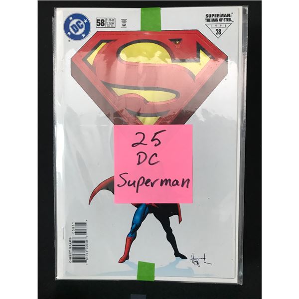 LOT OF 25 SUPERMAN COMICS (DC COMICS)