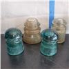 Image 2 : Lot of 8 Various Glass Insulators