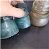 Image 4 : Lot of 8 Various Glass Insulators