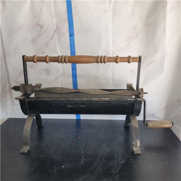 Vintage Paper Log Roller - Complete