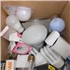 Image 2 : Box of Various Lightbulbs