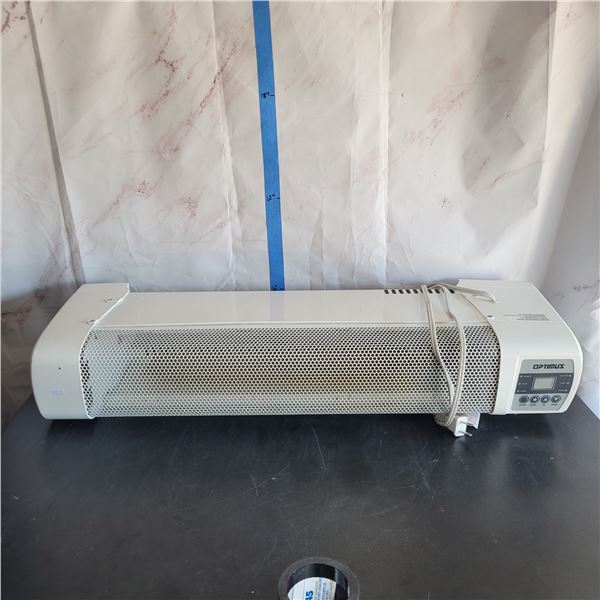 Optimus Electric Baseboard Space Heater