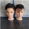 Image 1 : Lot of 2 Mannequin Heads