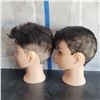 Image 2 : Lot of 2 Mannequin Heads