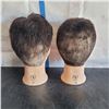 Image 3 : Lot of 2 Mannequin Heads
