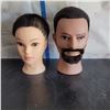 Image 1 : Lof of 2 Mannequin Heads