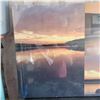 Image 2 : Large Tranquil Water Photo on Canvas Picture - New