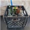 Image 1 : Milk Crate with Various Vintage Glassware
