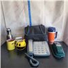 Image 1 : Mixed Home Estate Lot - Pac Man Mug, Oilers Travel Mug, Phones ++