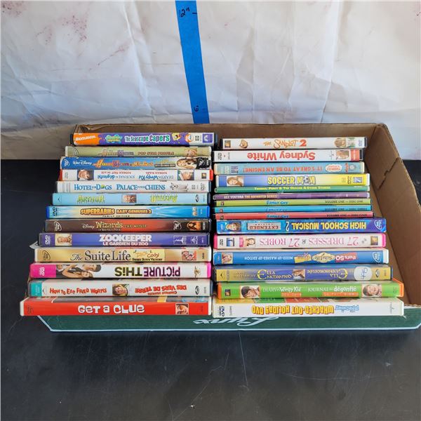 Box fo Various Estate DVD's and Such