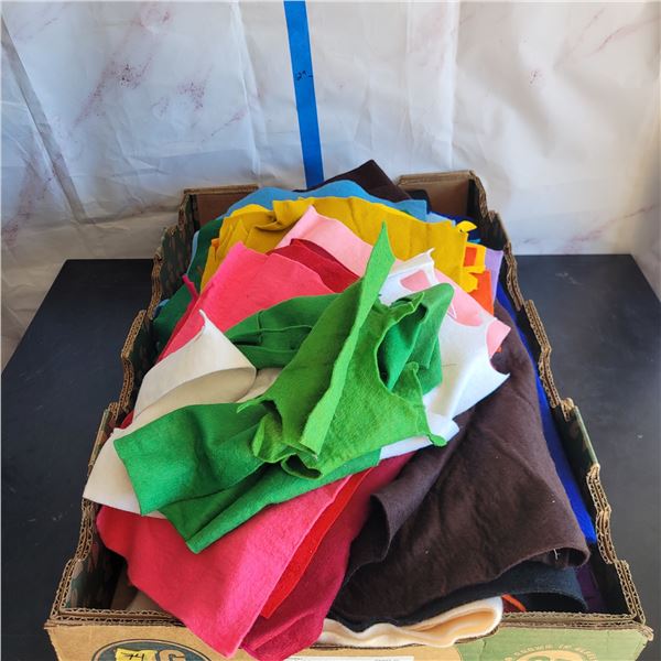 Fruit Flat of Various Felt Crafting Material