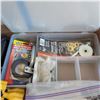Image 5 : Mixed Estate hardware Lot - Outdoor Multi Outlet Extension Cord, Felt Protectors, Wheel +