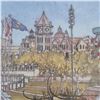 Image 8 : 2x Signed Picture - Voices of Spring by Nancy O'Toole & Old City Hall Calgary by McIlwraith