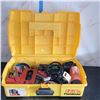 Image 1 : Large Flambeau Low Boy Tackle Box w/ Contents - Lots of Goodies!
