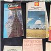 Image 4 : Lot of Vintage Road Maps, 1960 Chevrolet Users Guide, +