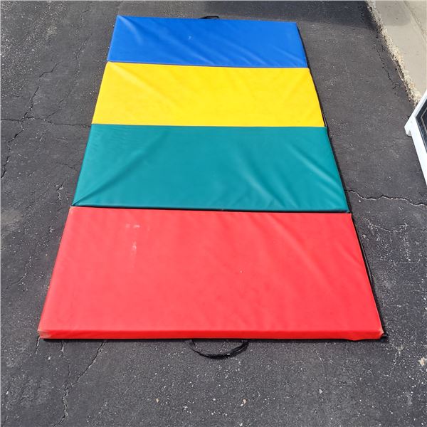 Lot of 4 Velco Connected Play or Yoga Mats