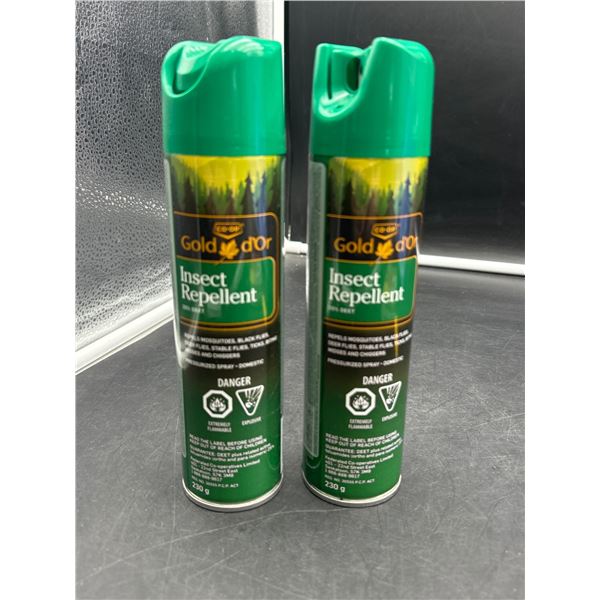Gold d’Or Insect Repellent Aerosol, 230 g, 25 Percent DEET