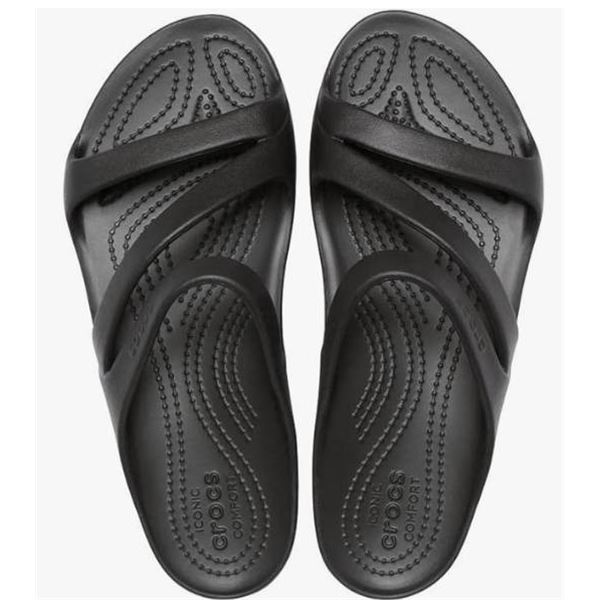Crocs  Women’s Kadee II Sandals  Size W9  Black