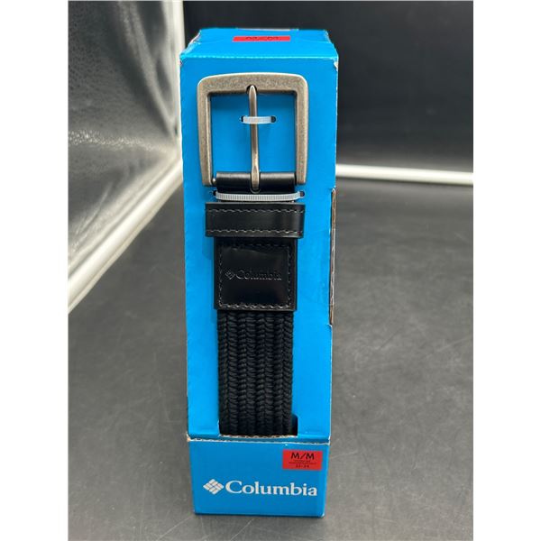 Columbia Comfort Stretch Belt with Leather Trim, M/M (32-34)