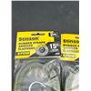 Image 2 : Stinson Rubber Straps 15 Inch 2-Pack with EPDM Construction
