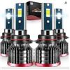 Image 1 : Fitmotors 9005/HB3 9006/HB4 LED Fog Light Bulbs, Pack of 4
